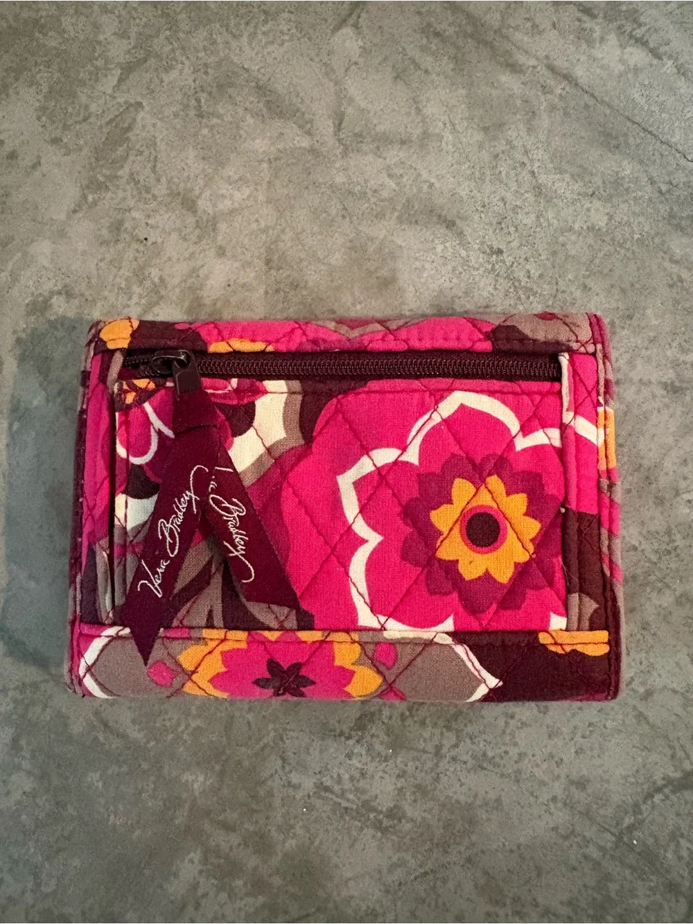 Vera Bradley wallet in the retired “Carnaby floral” pattern
